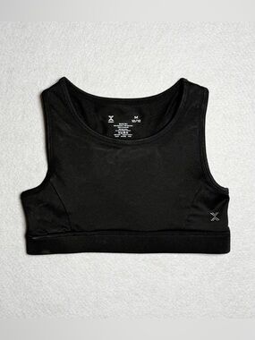 Xersion Black High-Neck Sports Bra